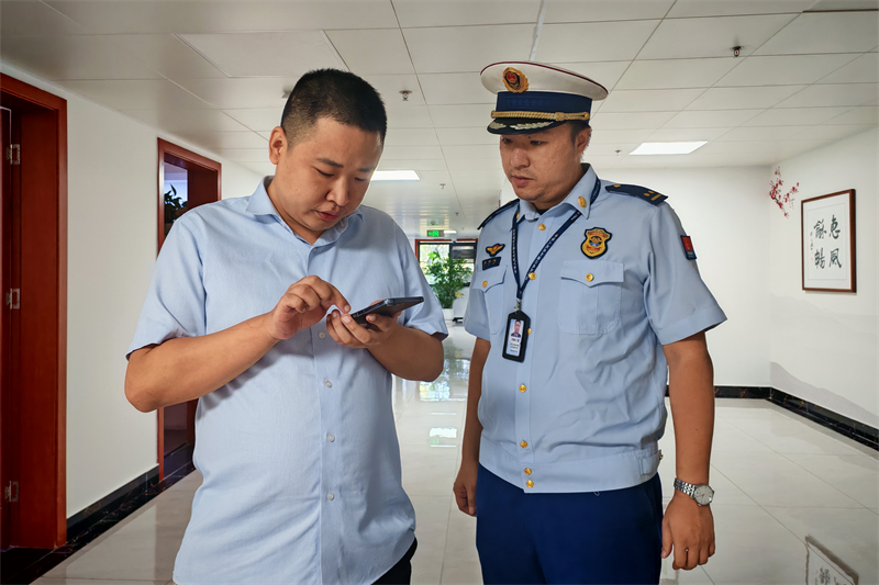 武当山消防电子送达+无感复查新模式：监管不打扰服务零距离